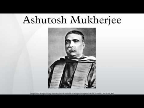 Ashutosh Mukherjee - Alchetron, The Free Social Encyclopedia