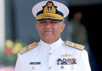 Asif Sandila Strong navy is global slogan Naval Chief