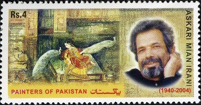 Askari Mian Irani WNS PK02106 Painters of Pakistan Askari Mian Irani