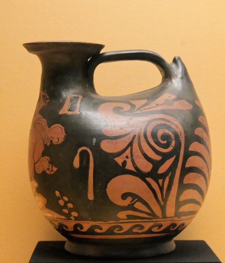 Askos (pottery vessel) FileApulian RF askos 330300BC MANjpg Wikimedia Commons