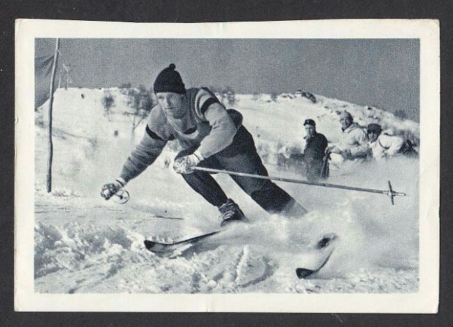 Asle Sjåstad Asle Sjstad ski Bilag til Allers og Skippern 1958 norske