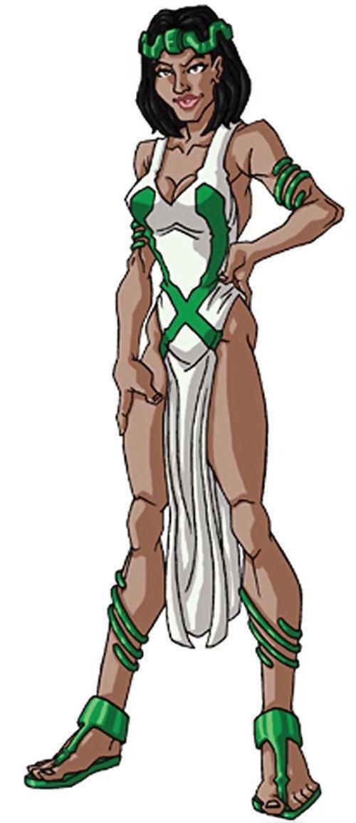Asp (comics) Asp Marvel Comics Serpent Society Cleo Nefertiti Character