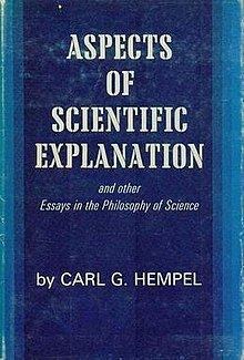 Aspects of Scientific Explanation and other Essays in the Philosophy of Science httpsuploadwikimediaorgwikipediaenthumbc
