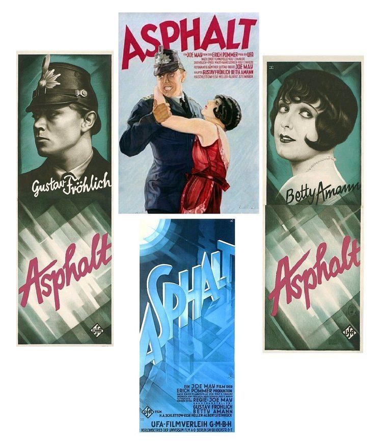 Asphalt (1929 film) Cinema classics on DVD Betty Ahman Asphalt 1929 German silent