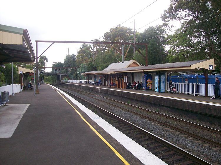 Asquith railway station