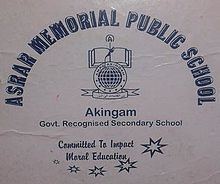 Asrar Memorial Public School Akingam httpsuploadwikimediaorgwikipediaenthumb8