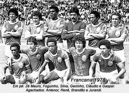 Associação Atlética Francana Botes para Sempre Associao Atltica Francana SP 1978