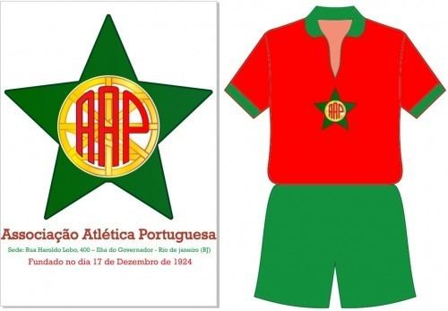 Associação Atlética Portuguesa (RJ) Associao Atltica Portuguesa Rio de Janeiro RJ Escudo e