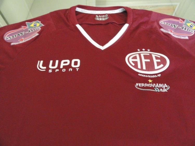 Associação Ferroviária de Esportes Fbio Coleo Camisa de futebol 28 Associao Ferroviria de