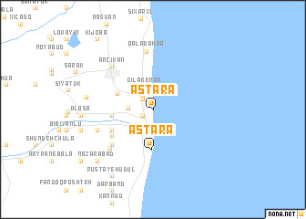 Astara, Azerbaijan Astara Azerbaijan map nonanet