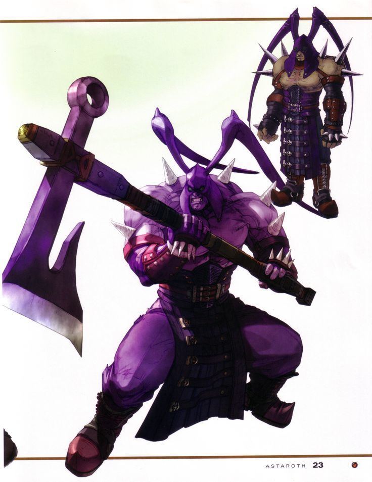 Astaroth (Soulcalibur) The Art Of Soul Calibur II Astaroth weapons Pinterest Art