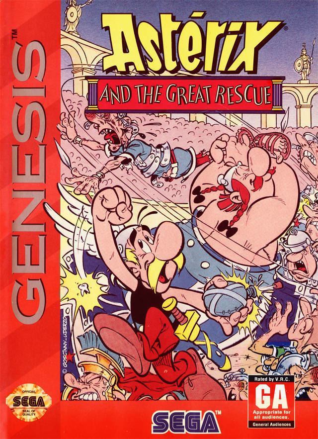 Asterix and the Great Rescue Asterix and the Great Rescue Europe EnFrDeEsIt ROM lt Genesis