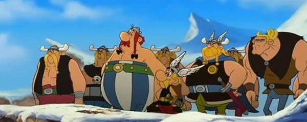Asterix and the Vikings movie scenes Asterix and the Vikings