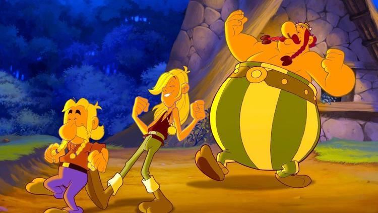 Asterix and the Vikings movie scenes ASTERIX AND THE VIKINGS aka ASTERIX ET LES VIKINGS Asterix Goudurix