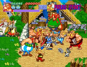 Asterix (arcade game) Asterix Videogame by Konami