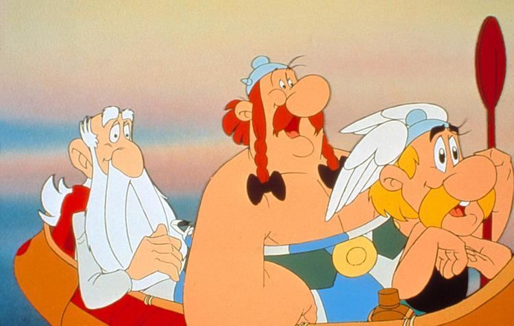 Asterix Conquers America movie scenes ASTERIX IN AMERIKA aka ASTERIX CONQUERS AMERICA 1994