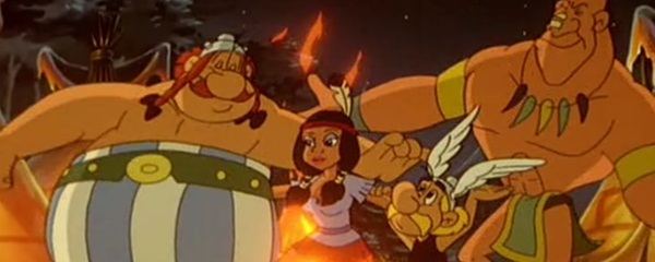 Asterix Conquers America movie scenes Asterix Conquers America