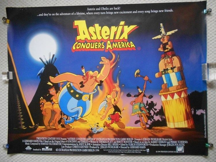 Asterix Conquers America movie poster