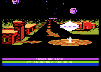 Astro Chase Atari 400 800 XL XE Astro Chase scans dump download screenshots