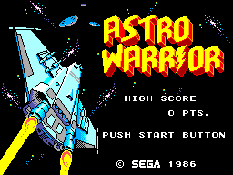 Astro Warrior Play Astro Warrior Sega Master System online Play retro games