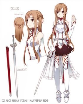 Asuna (Sword Art Online) httpsuploadwikimediaorgwikipediaenbb3Asu