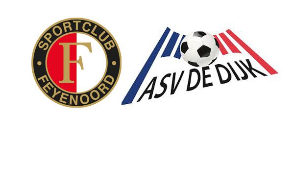 ASV De Dijk SC Feyenoord loot ASV De Dijk Sportclub Feyenoord