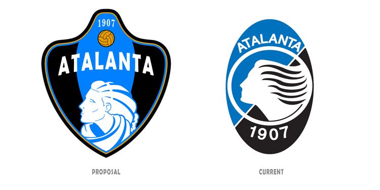 Atalanta B.C. DesignFootball Category Football Crests Image Atalanta BC