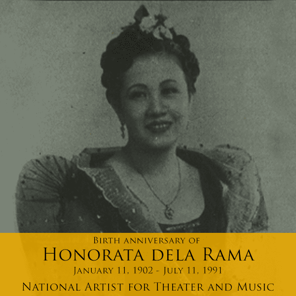 Atang de la Rama Official Gazette PH on Twitter quotToday is the 113th birth