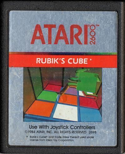 Atari Video Cube Atari Video Cube for Atari 2600 1982 MobyGames