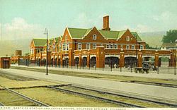 Atchison, Topeka and Santa Fe Passenger Depot (Colorado Springs, Colorado) httpsuploadwikimediaorgwikipediacommonsthu