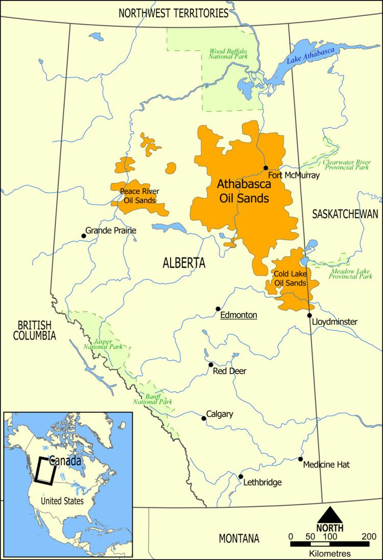 Athabasca oil sands Athabasca oil sands Wikipedia