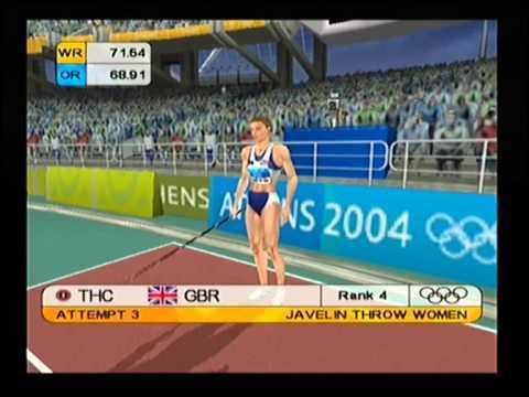 Athens 2004 (video game) Athens 2004 Playstation 2 Champion Competition 25 Event Mode