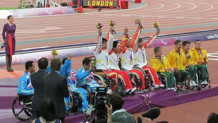 Athletics at the 2012 Summer Paralympics – Men's 4 × 400 metres relay