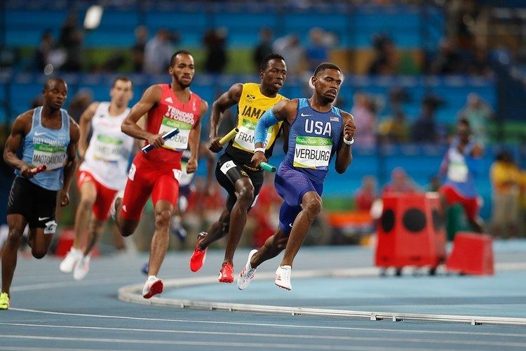 Athletics at the 2016 Summer Olympics Men's 4 × 400 metres relay