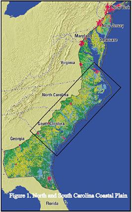 Atlantic coastal plain USGS South Carolina Groundwater Availability of the Atlantic