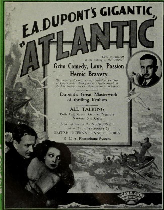 Atlantic (film) Atlantic 1929