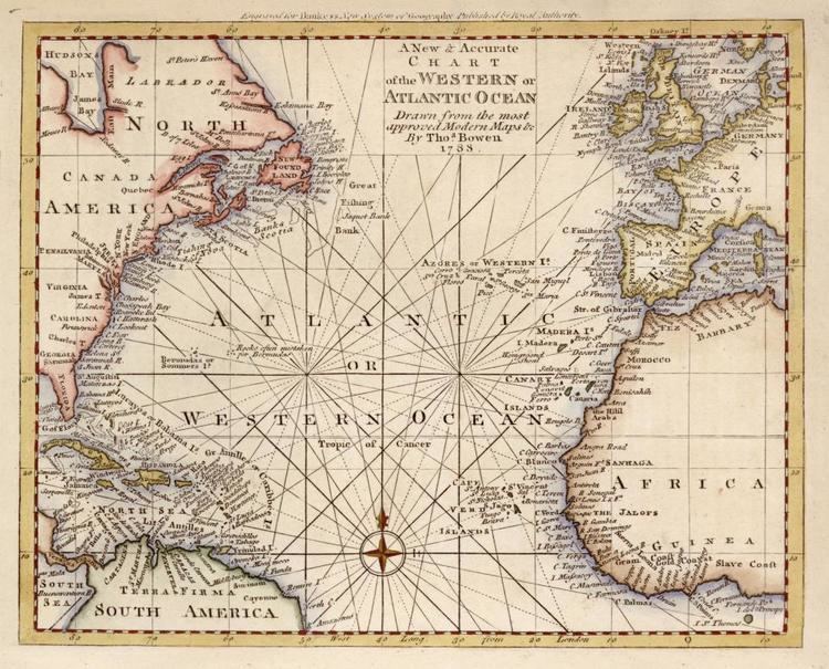 Atlantic Ocean in the past, History of Atlantic Ocean