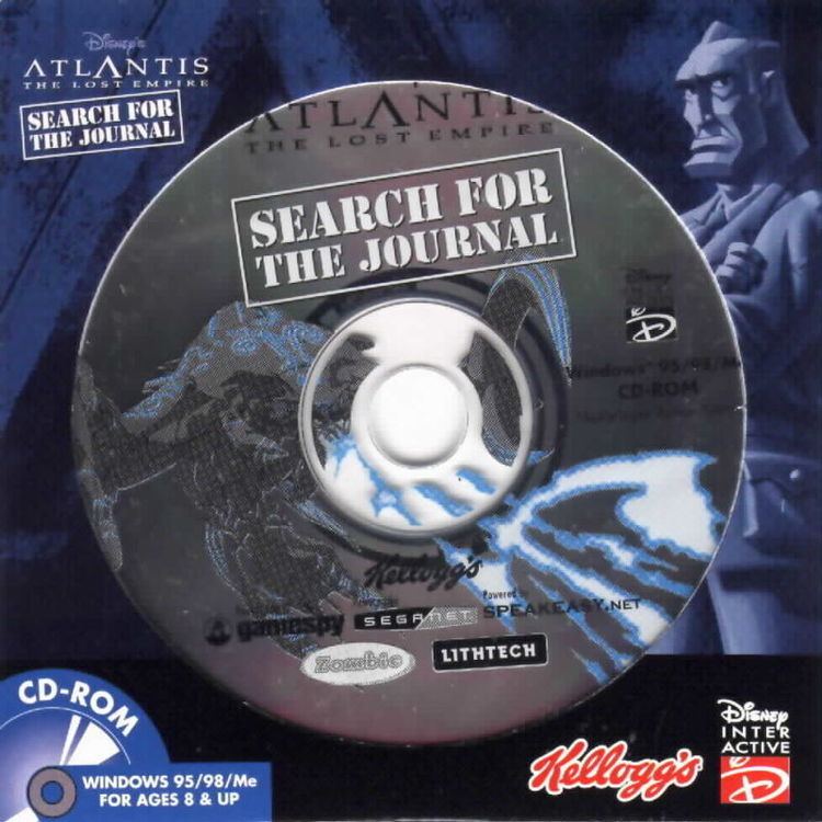 Atlantis The Lost Empire: Search for the Journal Disney39s Atlantis The Lost Empire Search for the Journal for
