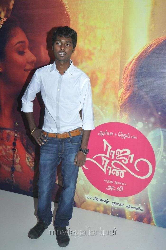 Atlee (director) Picture 543199 Director Atlee Raja Rani Audio Launch