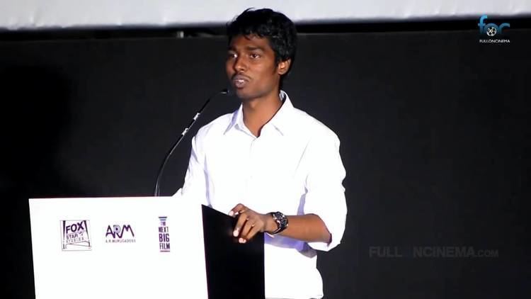Atlee (director) Director Atlee at Raja Rani Audio Launch YouTube