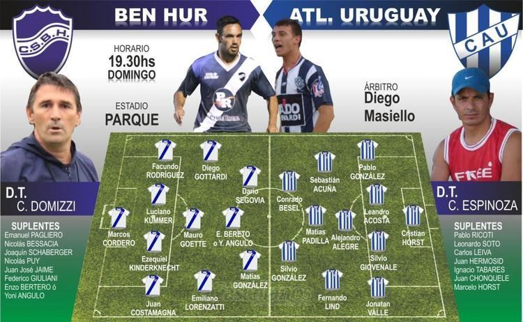 Atlético Uruguay Ben Hur recibe a Atltico Uruguay en su debut en casa Diario