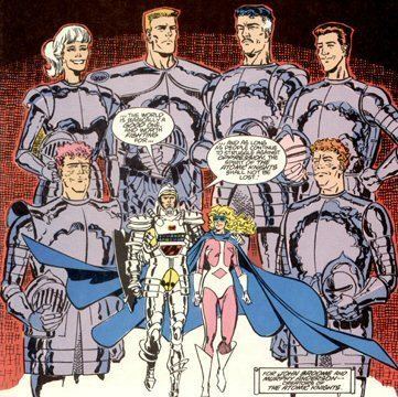 Atomic Knight Atomic Knight Character Comic Vine