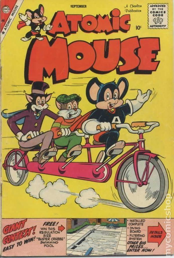 Atomic Mouse Atomic Mouse 1953 1st Series comic books