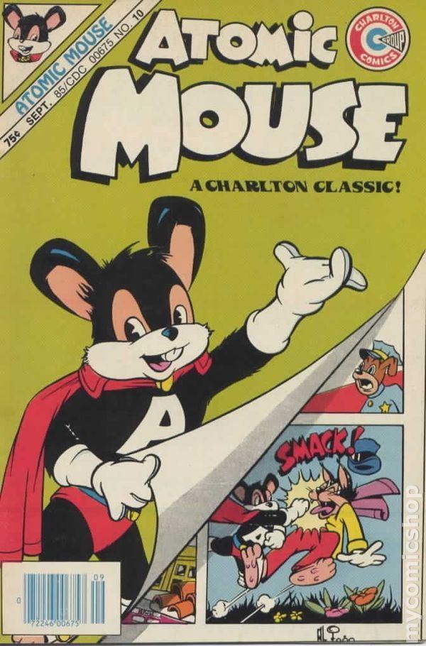 Atomic Mouse Atomic Mouse 1984 2nd Series comic books