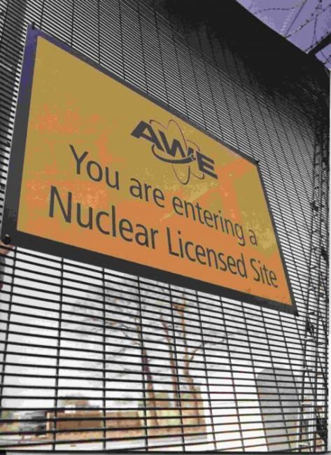Atomic Weapons Establishment AWE Aldermaston Nuclear Information Service