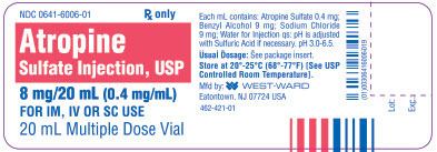 Atropine Atropine Sulfate Injection USP