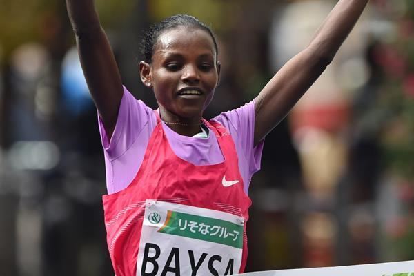 Atsede Baysa Baysa wins inaugural Saitama International Marathon News iaaforg