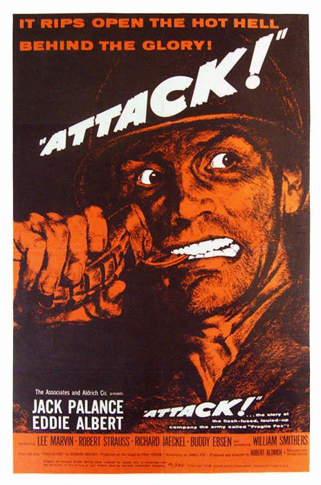 Attack (1956 film) Movie Review Jack Palance in Attack 1956 Ed Grabianowski