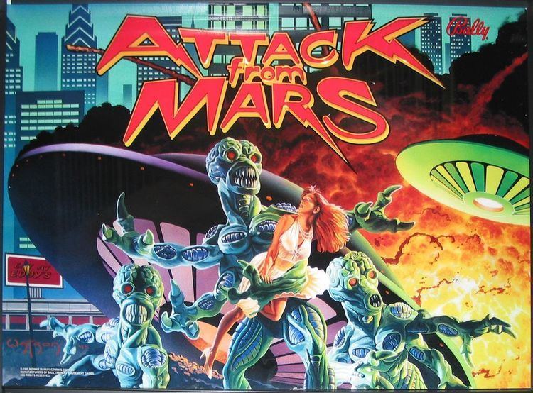 Attack from Mars Attack From Mars COLORDMD 30 HIRES DMD AND GAMEPLAY Epicenter For