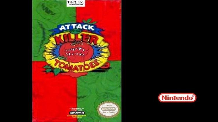 Attack of the Killer Tomatoes (1991 video game) Attack of the Killer Tomatoes NES Gameplay The NES Files YouTube